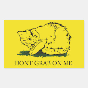 Dont Grab on Me sticker