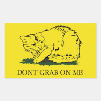 Dont Grab on Me sticker