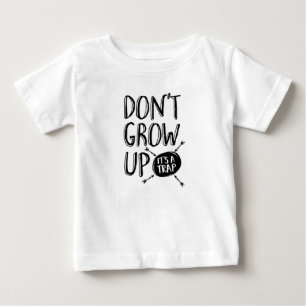 Dont grow up, it's a trap kids T-shirt
