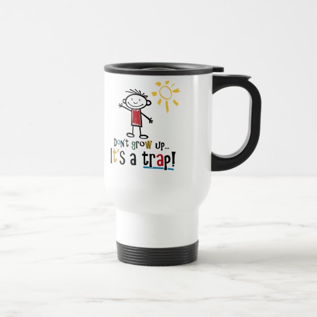 Don't Grow Up Mug (Right)