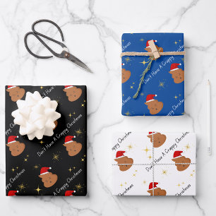 Don't Have A Crappy Christmas Wrapping Paper Set