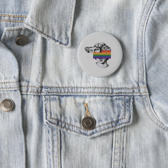 "DON'T HIDE WHO YOU ARE" Pride Badge 🌈✨ (In Situ)