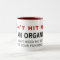 Don't hit an organist mug