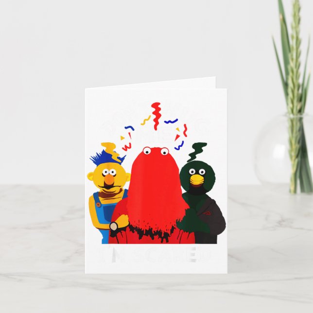 Don't Hug Me I'm Eds Funny Saying Sarcasm  Card (Front)