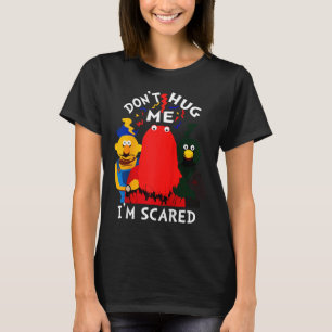 Don't Hug Me I'm Eds Funny Saying Sarcasm Raglan B T-Shirt