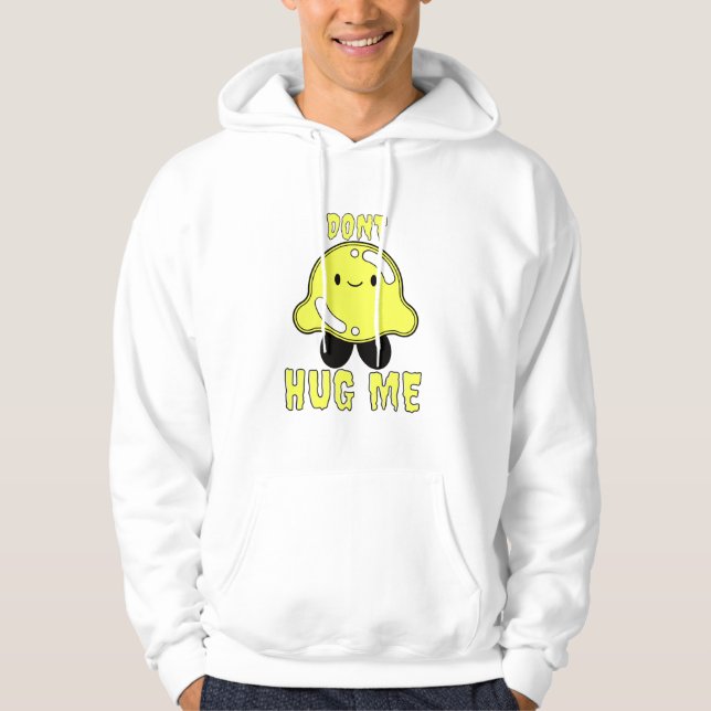 dont hug me, japanese style hoodie (Front)