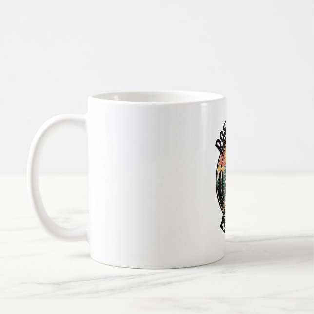Don't Hurry, Be Happy Official Sloth Hiking Team Coffee Mug (Left)