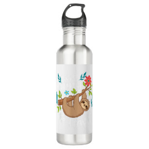 Don't Hurry Be Happy - Sloth Animal Lover Environm 710 Ml Water Bottle
