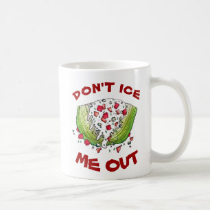 DON'T ICE ME OUT Funny Iceberg Lettuce Wedge Salad Coffee Mug