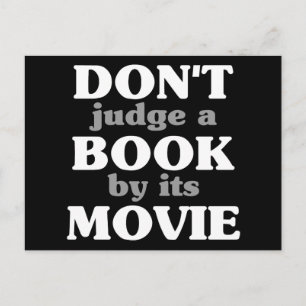 Don't Judge a Book by its Movie Postcard