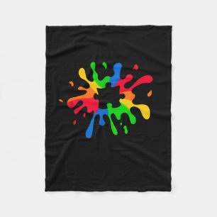 Dont Judge What Dont Understand Autism Awareness Fleece Blanket