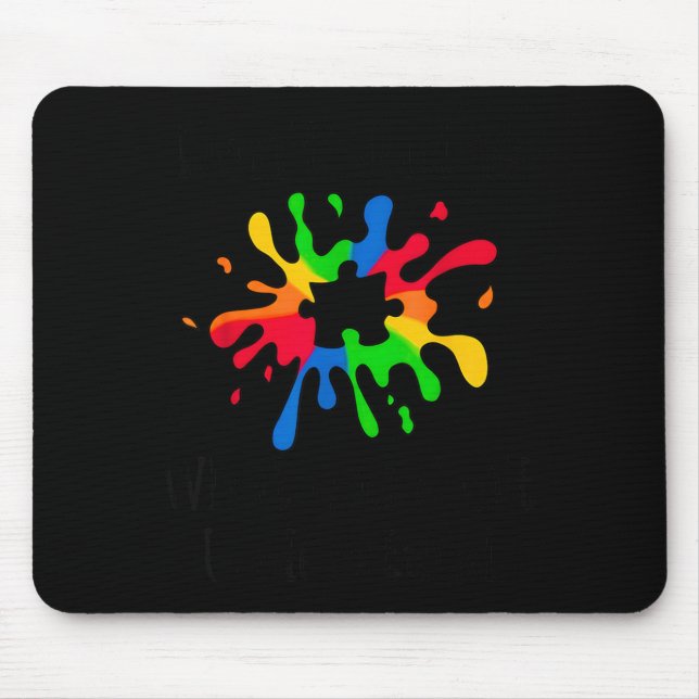 Dont Judge What Dont Understand Autism Awareness Mouse Mat (Front)
