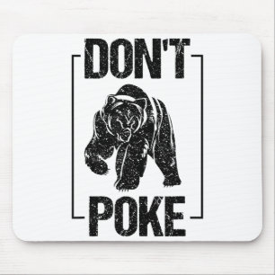 Don't Ke Funny Bear _ Cute Superhero Bear Usa Gift Mouse Mat