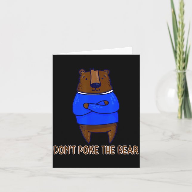 Don't Ke The Bear Gift  Card (Front)