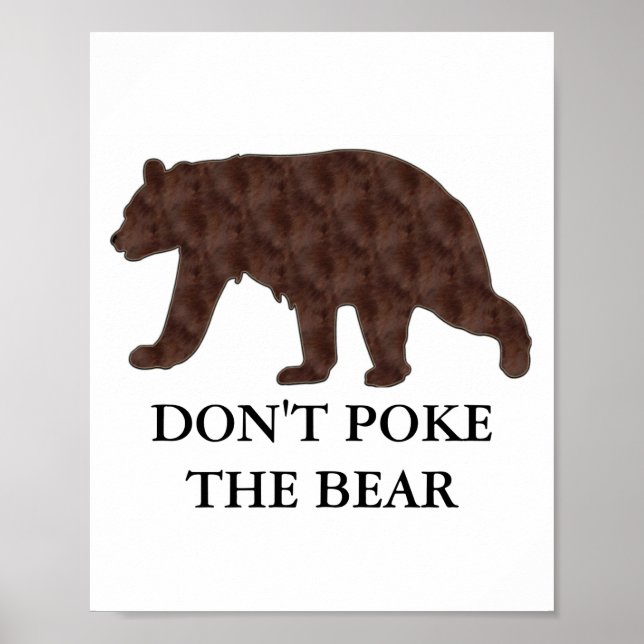 Dont Ke The Bear  Poster (Front)
