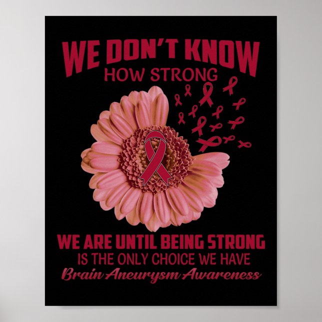 Don't Know How Strong Brain Aneurysm  Poster (Front)