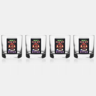 Don't Kramp My Style Whiskey Glass