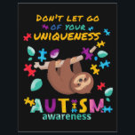 Don't Let Go Of Your Uniqueness Autism Awareness Flyer<br><div class="desc">Personalise this "Don't Let Go of Your Uniqueness Autism Awareness campaign flyer by clicking on the "Personalise" button above.</div>