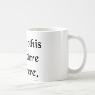 Don't let the bastards get you down coffee mug