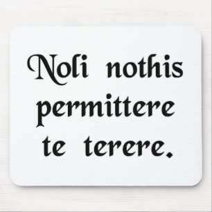 Don't let the bastards get you down mouse mat