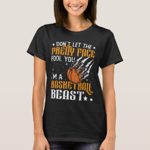 Don't Let The Pretty Face Fool You Women Girls Ske T-Shirt