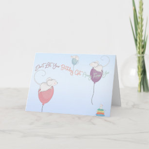 Don't Let Your Birthday Get Away From You Mice Card