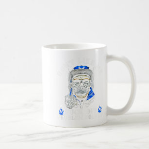 Don't Like Me For Off Problem Solved Skull (on Bac Coffee Mug