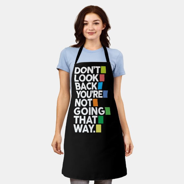 Don't look back apron (Worn)
