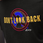 Don't Look Back Christian Funny Trucker Hat<br><div class="desc">Funny evangelism and street witnessing message No U-turns allowed,  Jesus said don't turn back.</div>