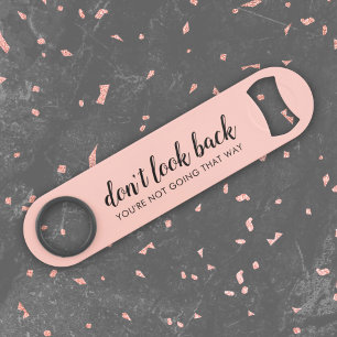 Don't Look Back   Modern Uplifting Peachy Pink
