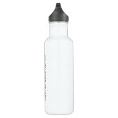 Don't Look Back | Modern Uplifting Positive Quote 710 Ml Water Bottle (Right)