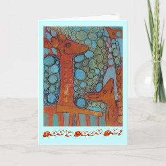 Don't Look Up! Greeting Card