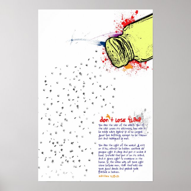 Don't Lose Flava Poster (Front)