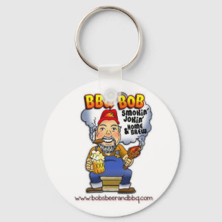 Don't lose your keys! BBQ Bob is here! Key Ring