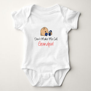 Don't Make Me Call Grandpa Baby Bodysuit