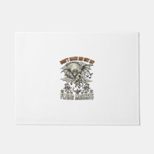 Dont Make Me Get Flying Monkeys Halloween Moon Sku Doormat