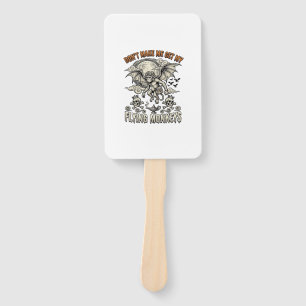 Dont Make Me Get Flying Monkeys Halloween Moon Sku Hand Fan