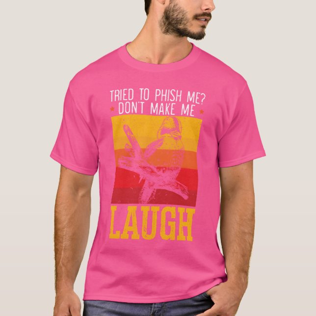 Dont Make Me Laugh Kookaburra Birding Bird Lover g T-Shirt (Front)