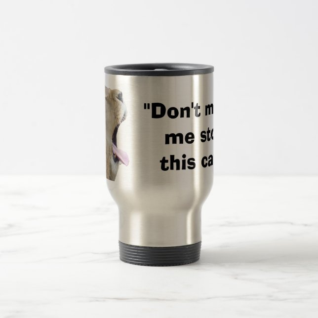 "Don't make me stop this car!" Funny Mug (Center)