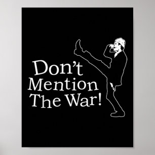 Dont Mention The War! Films Lovers  Poster