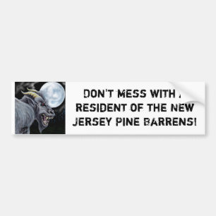 Don't mess with a resident of the Ne... Bumper Sticker