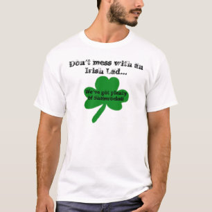 Don't Mess with an Irish Lad Humour T-Shirt
