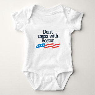 Don't Mess With Boston Baby Bodysuit