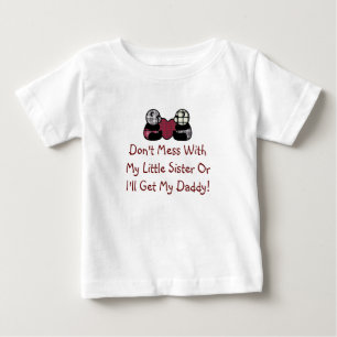 Don't Mess With Little Sister Shirt
