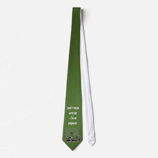Don't mess with me tie (Front)