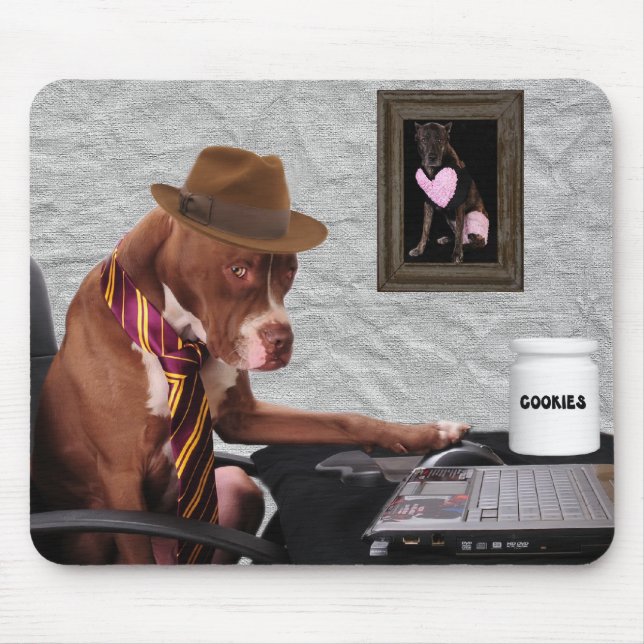 Don't mess with my cookies mouse mat (Front)