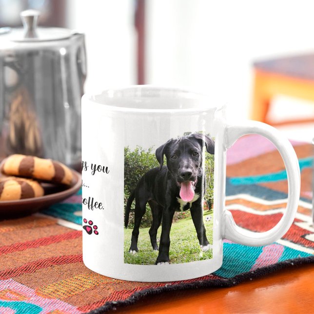 Don't Mess With My Dog And Coffee Personalized Pet Mug (Creator Uploaded)