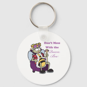 dont mess with queen bee key ring