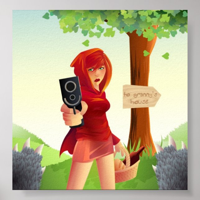 Don't Mess With Red Poster (Front)