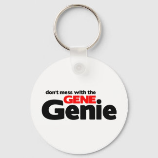 Don't Mess With the Gene Genie Key Ring